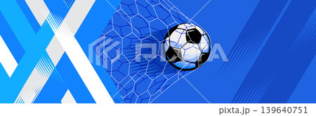 Stylish Argentina football background featuring light blue and white brush strokes with a soccer ball and tactical field elements. Clean and modern sports theme inspired by Argentina colors. 139640751
