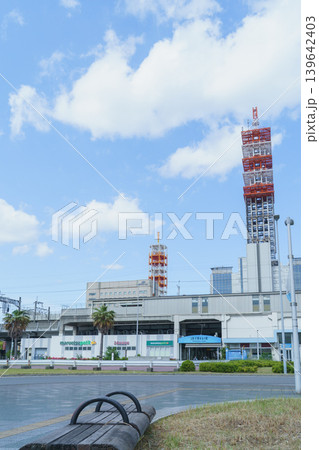 【千葉県千葉市】千葉みなと駅(南側ロータリー)|JR・千葉都市モノレール 【千葉県千葉市】千葉みなと駅(南側ロータリー)|JR・千葉都市モノレール 139642403