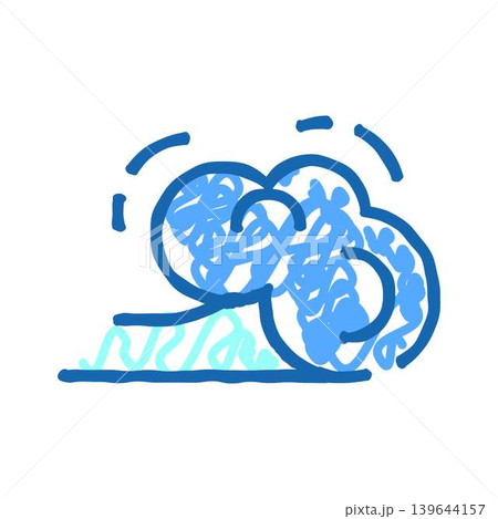 Big ocean wave crashing representing natural disaster Big ocean wave crashing representing natural disaster 139644157