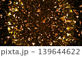 Orange Triangle Glitter Particle Background 139644622