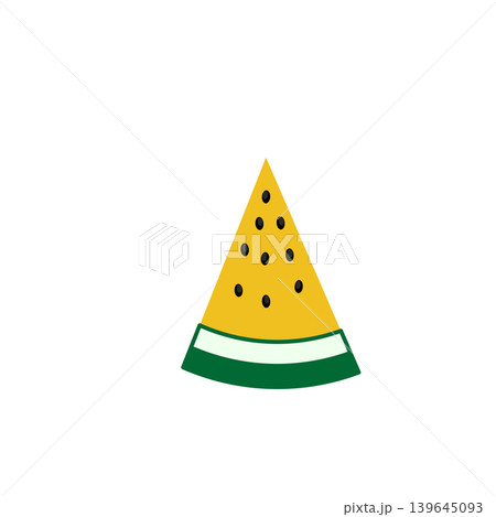 Watermelon Illustration Set – Summer Fruit Vector  139645093