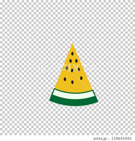 Watermelon Illustration Set – Summer Fruit Vector  139645093