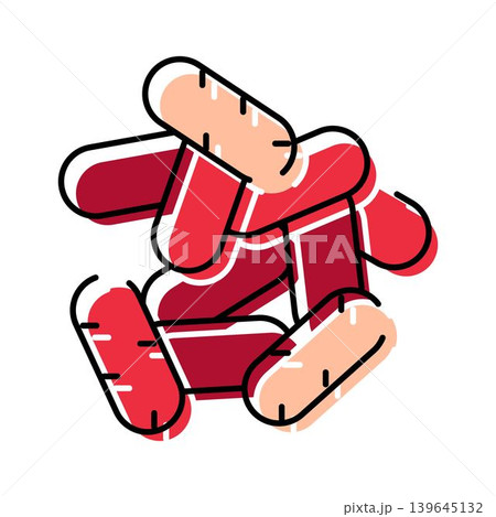 Bacteria pathogen cells vector illustration Bacteria pathogen cells vector illustration 139645132