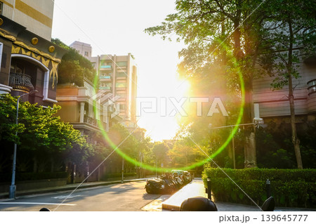 The street view of Taipei city, Taiwan. Taipei cityscape. Scenery of Taipei, Taiwan downtown district. Travel scene and cityscape. The street view of Taipei city, Taiwan. Taipei cityscape. Scenery of Taipei, Taiwan downtown district. Travel scene and cityscape. 139645777