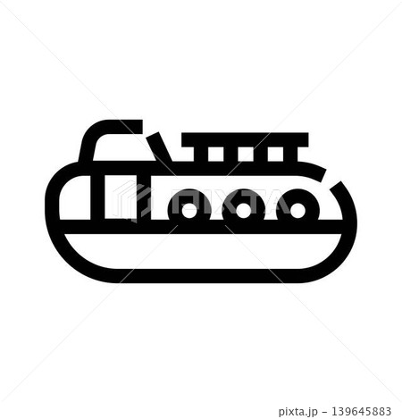 Amphibious vehicle offering land and water transportation tours Amphibious vehicle offering land and water transportation tours 139645883