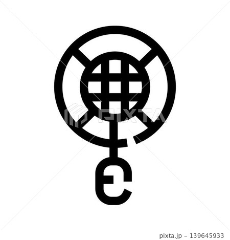 Chinese knot icon representing traditional festival decoration 139645933