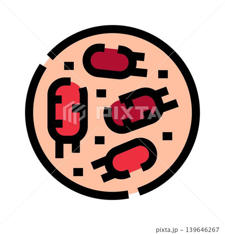 Bacteria or virus colonies growing in a petri dish Bacteria or virus colonies growing in a petri dish 139646267