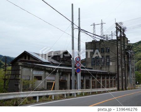 足尾銅山の通洞変電所 足尾銅山の通洞変電所 139646276