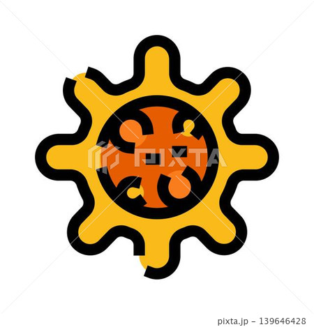Virus covid 19 coronavirus icon medical research Virus covid 19 coronavirus icon medical research 139646428