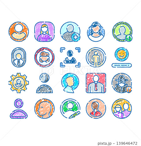 User profile avatar drawing collection for web User profile avatar drawing collection for web 139646472