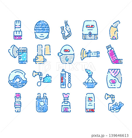 Medical breathing devices and respiratory care equipment 139646613