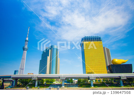 東京スカイツリーのある風景 東京スカイツリーのある風景 139647508