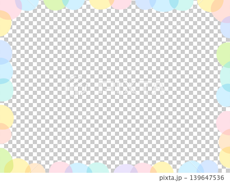 Colorful, overlapping, loosely shaped circular frames Colorful, overlapping, loosely shaped circular frames 139647536