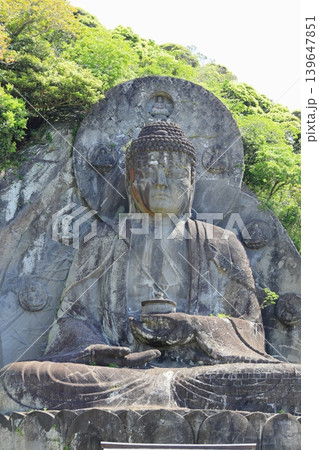 房総半島鋸山　日本寺の大仏 139647851