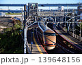 堀切駅を通過する東武鉄道スペーシア 堀切駅を通過する東武鉄道スペーシア 139648156