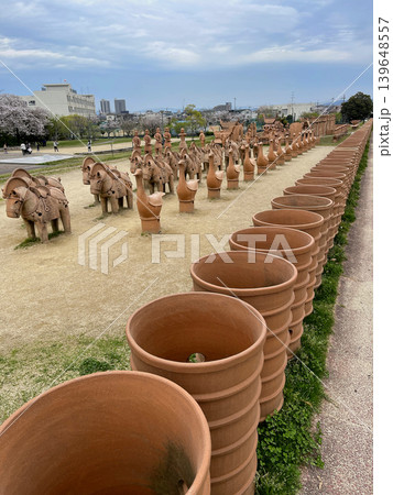 今城塚古墳 埴輪群 阿武山・今城塚古墳コース 今城塚古墳 埴輪群 阿武山・今城塚古墳コース 139648557
