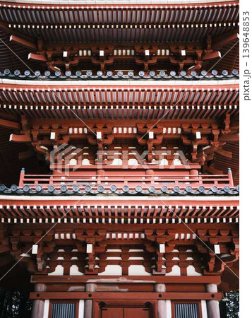 五台山の五重の塔 竹林寺 五台山の五重の塔 竹林寺 139648853