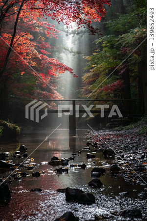 静岡県周智郡森町一宮 小國神社と周辺の風景 静岡県周智郡森町一宮 小國神社と周辺の風景 139652493