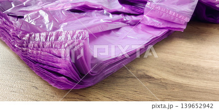 Plastic bags contribute to pollution on the planet and harm the environment Plastic bags contribute to pollution on the planet and harm the environment 139652942