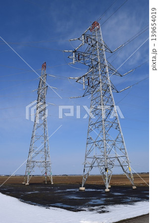 送電塔 高電圧交流 送電塔 高電圧交流 139654019