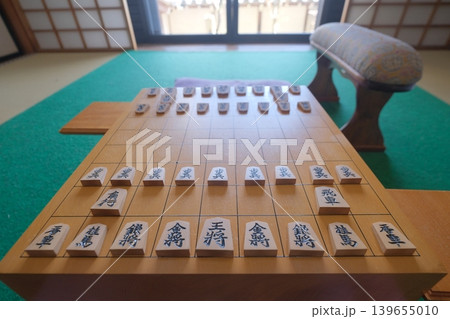 将棋の対局のイメージ素材 139655010