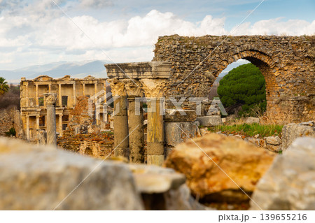 Baths of Scolastica at Ephesus Baths of Scolastica at Ephesus 139655216