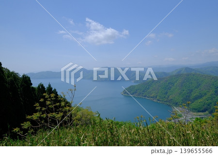 賤ケ岳からの琵琶湖風景 賤ケ岳からの琵琶湖風景 139655566