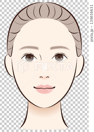求心顔の女性 求心顔の女性 139656631