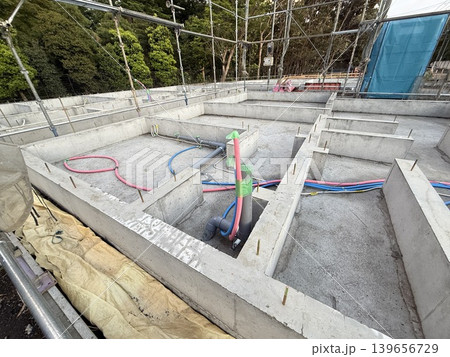 戸建て住宅の基礎 139656729