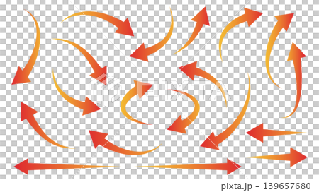 Arrow, Red, Variation Set, Gradient Arrow, Red, Variation Set, Gradient 139657680