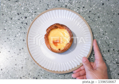 vanilla flan or vanilla tart, egg tart or cheese tart vanilla flan or vanilla tart, egg tart or cheese tart 139658667