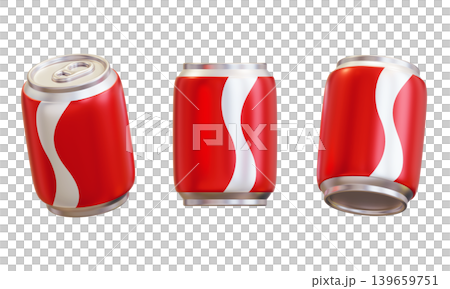 3D Render of Red Soda Can Isolated on Dark Background for Beverage Mockup 3D Render of Red Soda Can Isolated on Dark Background for Beverage Mockup 139659751