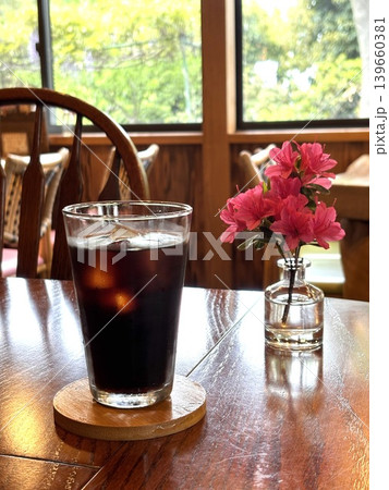 アイスコーヒー カフェイメージ アイスコーヒー カフェイメージ 139660381