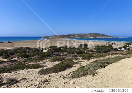 Mediterranean seascape on the island of Rhodes, Greece. Mediterranean seascape on the island of Rhodes, Greece. 139661393