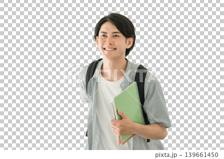 大学・学校の廊下にいる大学生(学生・塾・予備校) 大学・学校の廊下にいる大学生(学生・塾・予備校) 139661450