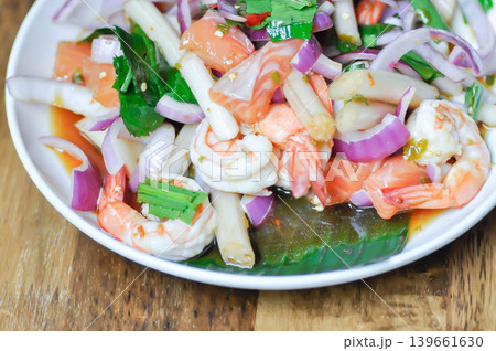shrimp and salmon salad or spicy salad or spicy shrimp salad or salmon salad shrimp and salmon salad or spicy salad or spicy shrimp salad or salmon salad 139661630