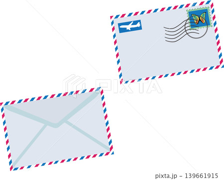 letters shipping by air 139661915