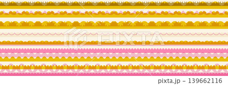 Scallop line lace border, seamless zigzag edge frames Scallop line lace border, seamless zigzag edge frames 139662116