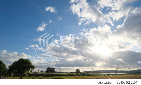 秋の平城宮跡の風景 秋の平城宮跡の風景 139662224