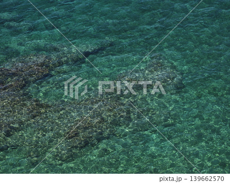 seascape and rocks on a sunny summer day 139662570