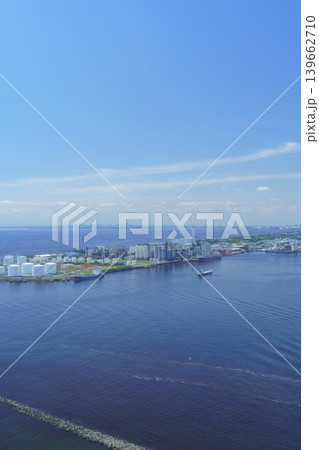 千葉ポートタワーから見た東京湾〜海浜幕張方面の風景 千葉ポートタワーから見た東京湾〜海浜幕張方面の風景 139662710