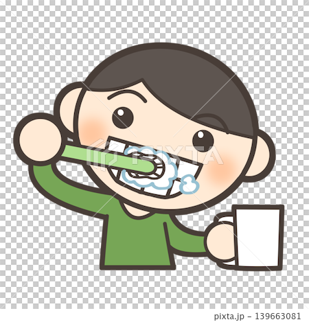 Teeth brushing child Teeth brushing child 139663081