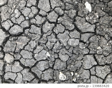 Dry and Cracked Soil Texture Global Warming and Drought Concept Dry and Cracked Soil Texture Global Warming and Drought Concept 139663420