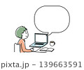 オンラインで話を聞いたり通話する人 06 139663591