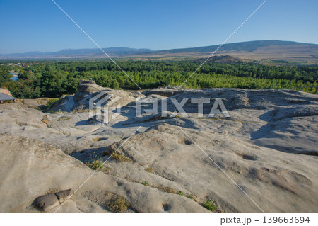 Uplistsikhe ancient rock town in Georgia Uplistsikhe ancient rock town in Georgia 139663694