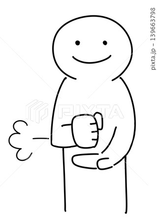 シンプルななるほどのイラスト 背景透過PNG (バリエーション12) シンプルななるほどのイラスト 背景透過PNG (バリエーション12) 139663798