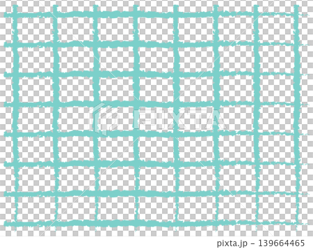 青色の手描きのチェック柄 背景イラスト 青色の手描きのチェック柄 背景イラスト 139664465