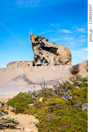 Remarkable Rocks in Flinders Chase National Park, Kangaroo Island, Australia 139665607