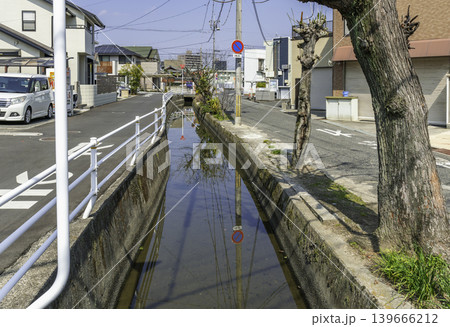 三門周辺 観音寺用水 岡山県岡山市 三門周辺 観音寺用水 岡山県岡山市 139666212