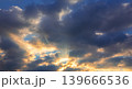 Cloudy sky with sun rays piercing through dramatic formations. Strong atmospheric scene suitable for weather concepts, backgrounds, spirituality and emotional visual storytelling. 139666536